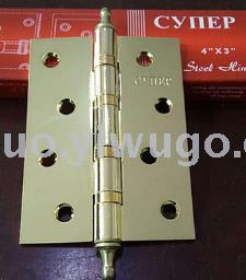 4BB Golden Crown hinge bearing, 4-inch thickened hinge hinge for home cabinets, door and window hardware accessories wholesale