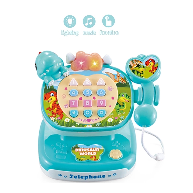 Foreign trade educational multi-functional telephone cash register toy home appliance series Children's house play electric with lights and music Application Scenario