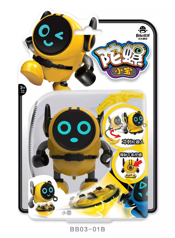New and unique multiplayer battle robot spinning fidget spinner, Little Baby Bibi Elf inertia children's boy toy Item Picture