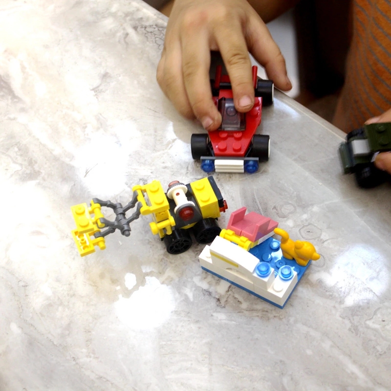 Compatible with Lego 2101 Super Transformation Mobile 2102 Speed Transformation Team building children's intelligence toy gift details Picture