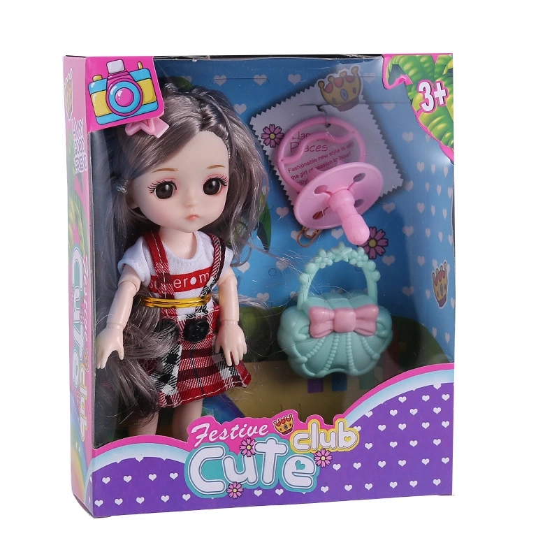 Original manufacturer, English packaging, 16 cm BJD doll simulation accessories, doll gift box, girl toy gift Application Scenario