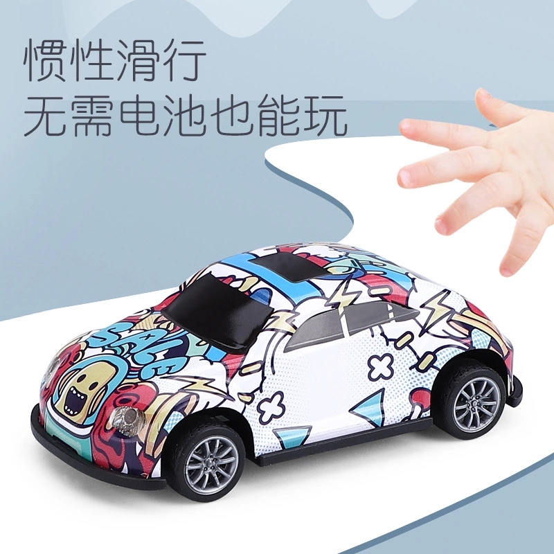 Cross-border exclusive gifts: car models, cartoon Q-version toy cars, gift cars, mini Rebound alloy cars, boys Item Picture