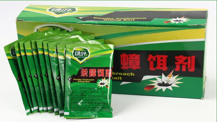 503 GL2002绿叶灭蟑清饵剂专杀德国小蠊/小蟑螂杀蟑饵剂蟑螂药 10g/袋