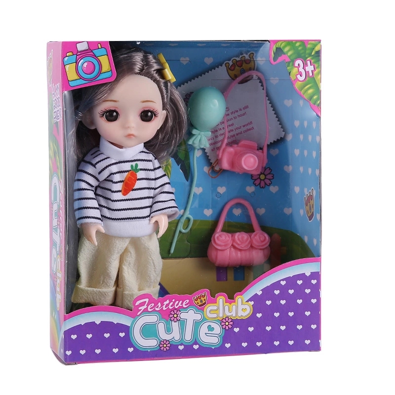 Original manufacturer, English packaging, 16 cm BJD doll simulation accessories, doll gift box, girl toy gift Item Picture