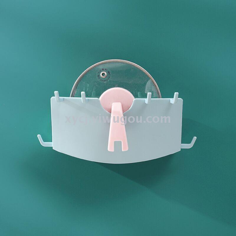 Pot lid rack, wall-mounted cutting board and chopping board storage, wall-mounted kitchen rack for placing pot LIDS Specification image