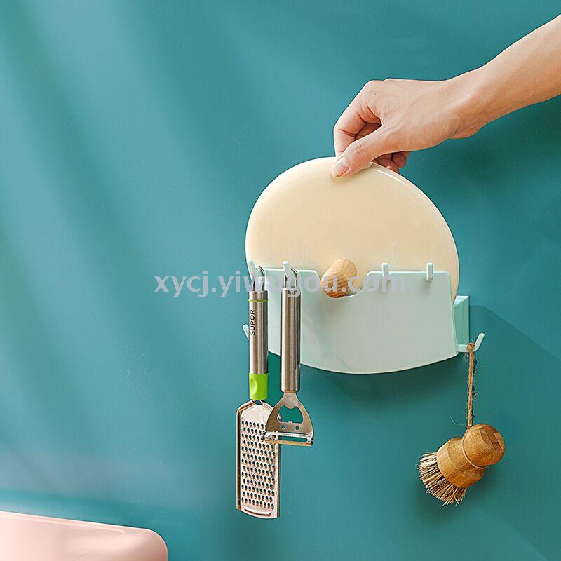 Pot lid rack, wall-mounted cutting board and chopping board storage, wall-mounted kitchen rack for placing pot LIDS Item Picture