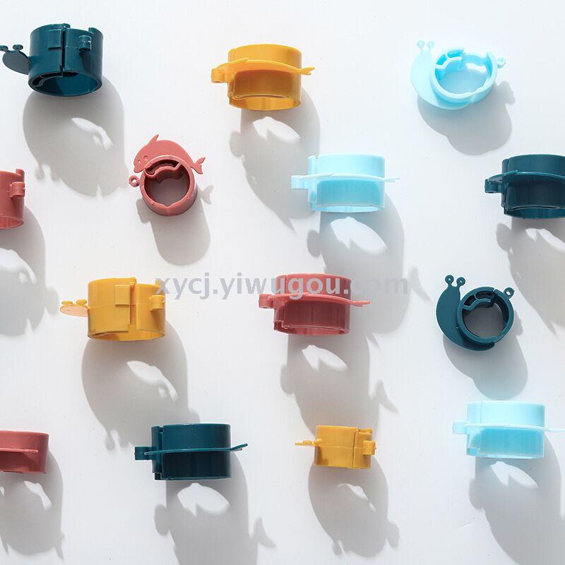 海豚蜗牛束线器手机数据线理线器桌面固线器