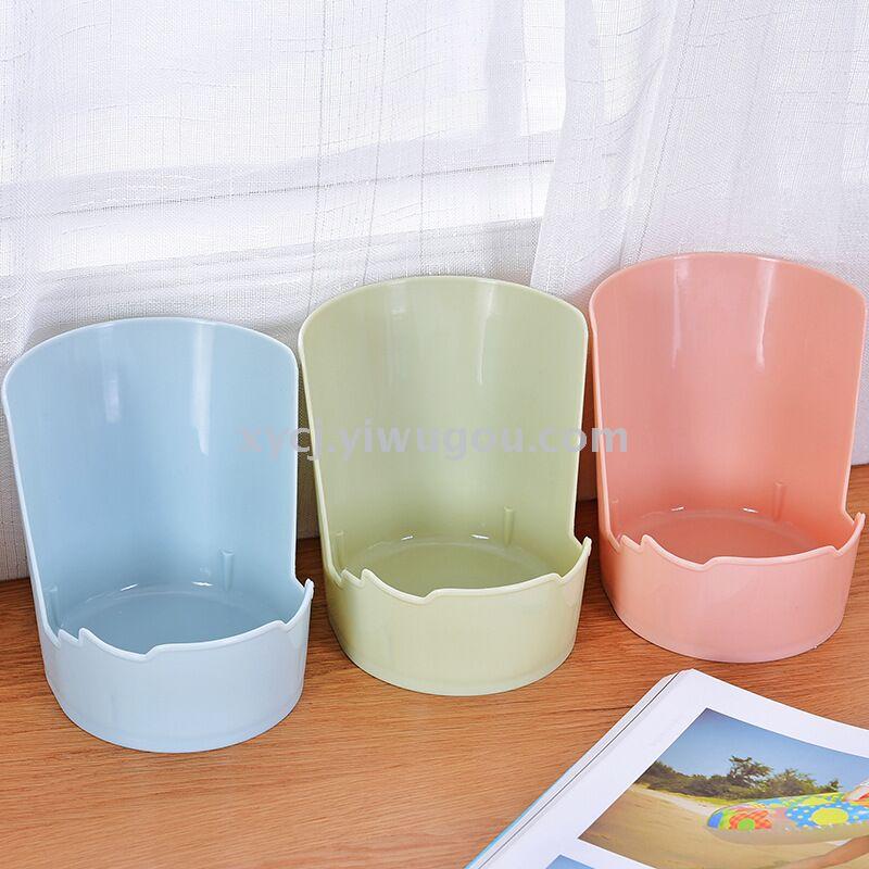 Creative kitchen storage rack, multi-functional plastic pot lid rack, pot lid storage rack