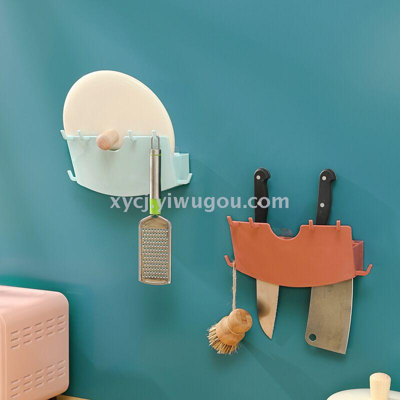 Pot lid rack, wall-mounted cutting board and chopping board storage, wall-mounted kitchen rack for placing pot LIDS