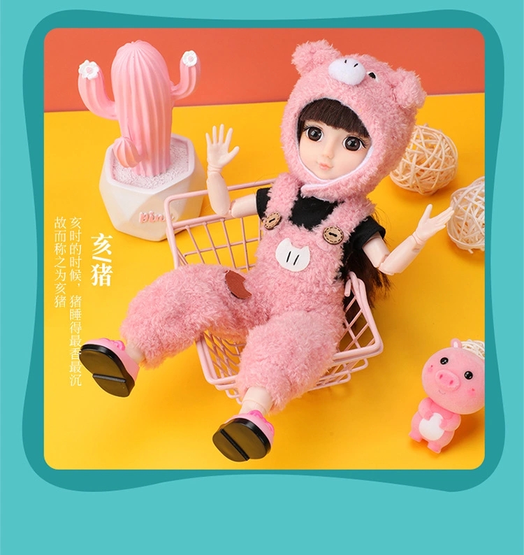 36 cm large Itian Barbie Doll gift box set for girls, princesses, children's toys, dress-up dolls in stock Item Picture