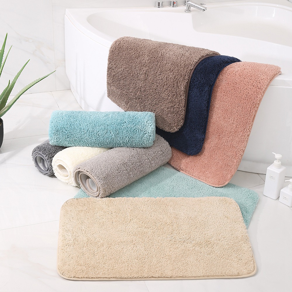 Xia Lang high plush thickened floor mat carpet, entrance door mat, bathroom anti-slip mat, absorbent cross-border delivery, customizable details Picture