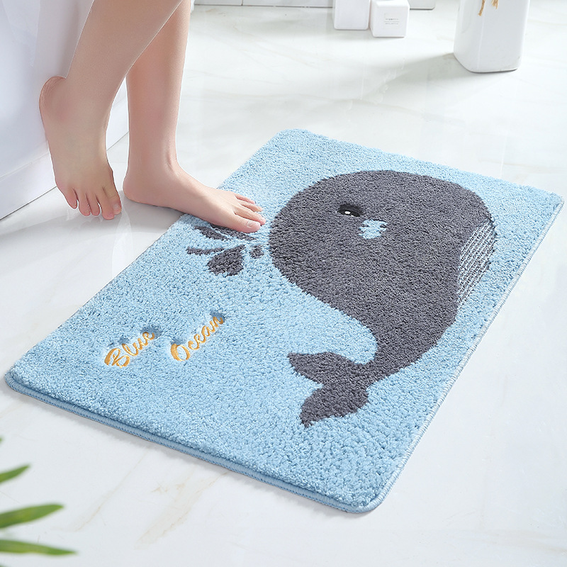 Xia Lang children's crawling mat, door mat, door mat, absorbent foot mat, household door, bathroom entrance anti-slip mat, carpet details Picture