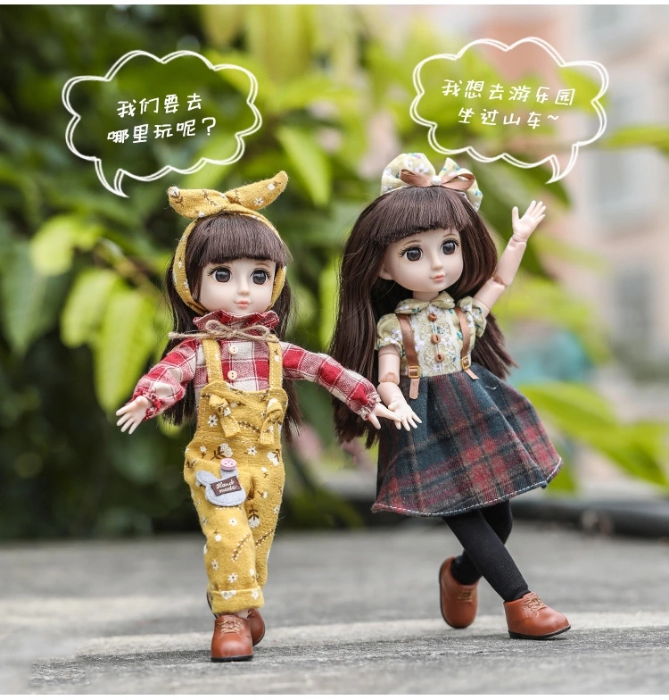Best-selling 36-centimeter large-sized Itian Barbie doll, forest-themed girl princess doll, children's toy gift in stock details Picture