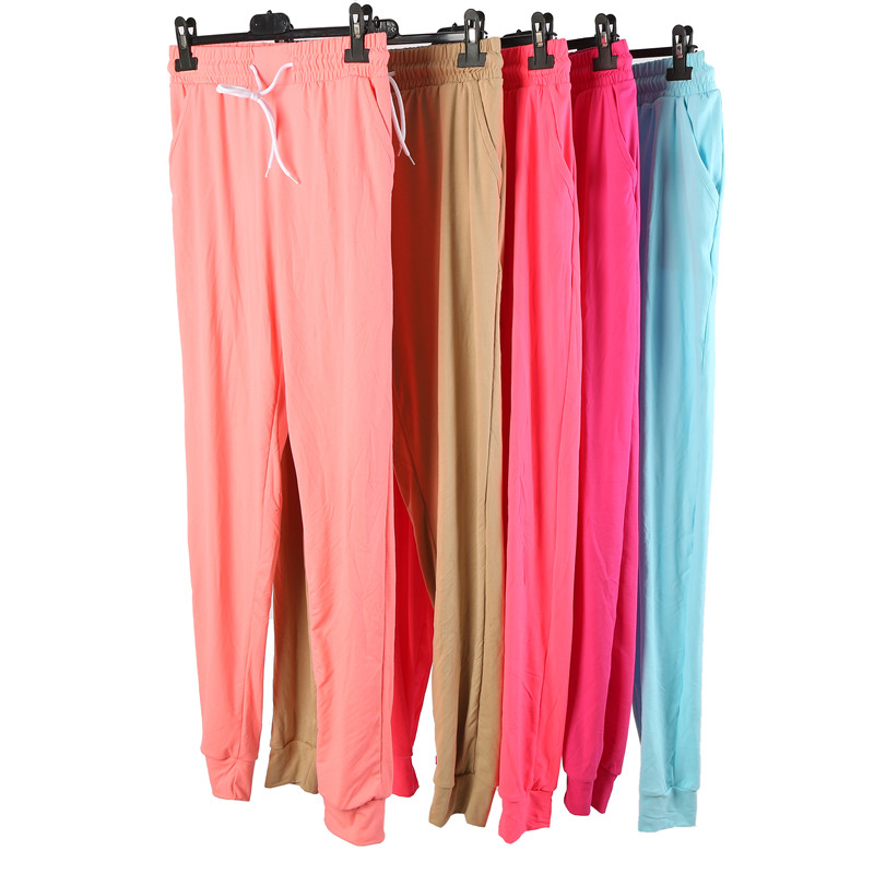 Leggings Baggy pant adult colored knickerbockers slim slim casual pants track pants