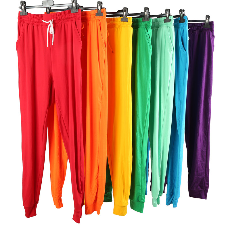 Leggings Baggy pant adult colored knickerbockers slim slim casual pants track pants