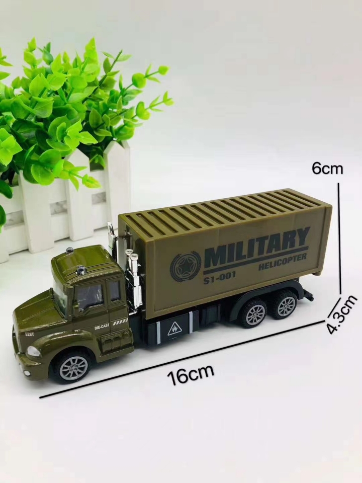 Factory direct sales of six types of mixed toys, including simulation rebound vehicles, alloy military vehicles and fire engines, are selling well at street stalls Item Picture