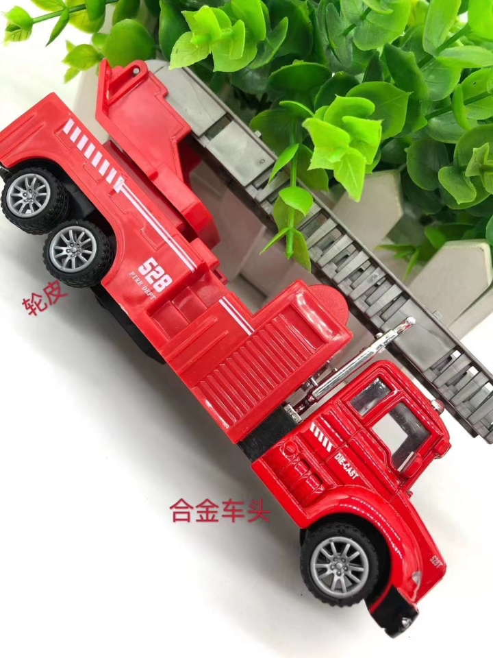 Factory direct sales of six types of mixed toys, including simulation rebound vehicles, alloy military vehicles and fire engines, are selling well at street stalls Specification drawing