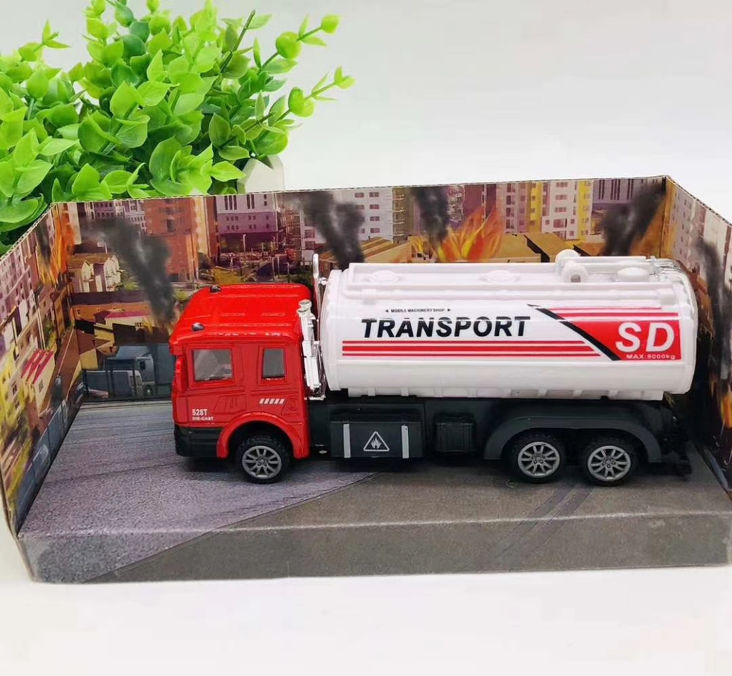 Factory direct sales of six types of mixed toys, including simulation rebound vehicles, alloy military vehicles and fire engines, are selling well at street stalls Application Scenario