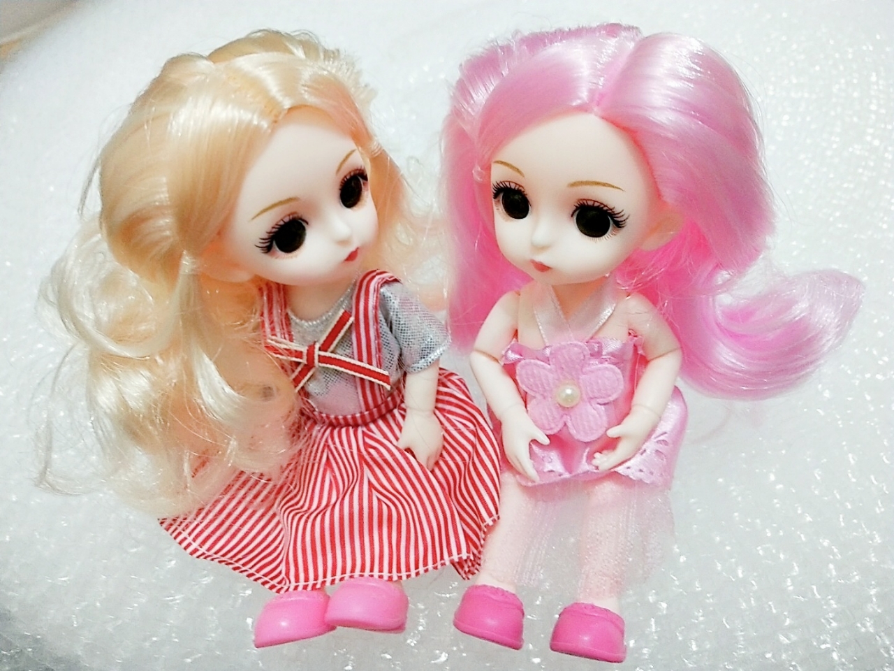 Six-inch solid dolls with 13 joints are very cute, adorable and super beautiful. Eight mixed sets are sold directly by the manufacturer and are selling well Item Picture