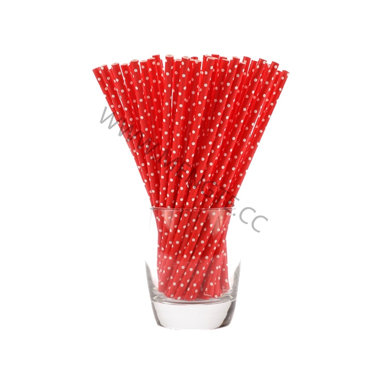 One-Off Hotel. Catering. Safety. Health. Environmental Protection. Degradation. Polka Dot Printing. Paper Straw Specification drawing