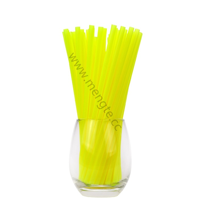 Disposable Environmental Safety And Health Degradation Pla Material Corn Starch Blue Red Yellow Green Straw Application Scenario