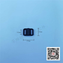 11 Inner diameter buckle to buckle Bra buckle
