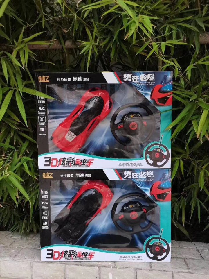 The factory direct sales of the Sitong 3D lighting colorful electric remote control car, a competitive play and rapid drift electric toy, is selling well Item Picture