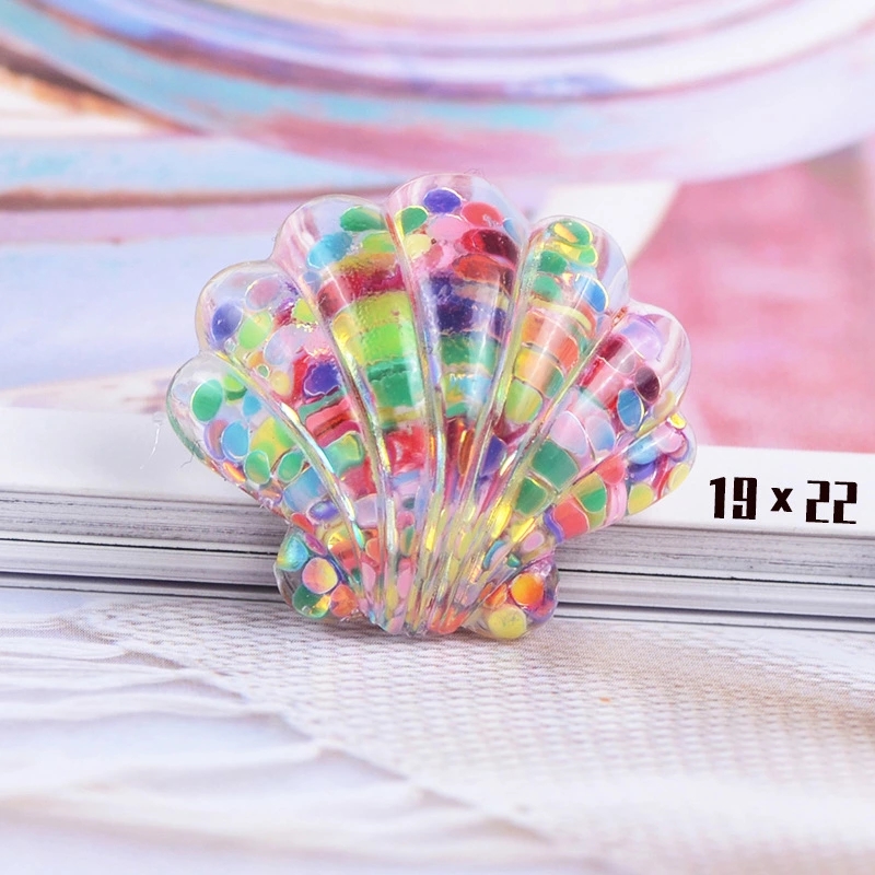 Sequin Sea Seahorse shell Starfish diy hairband Hair accessory material Drop glue mobile phone case accessories Resin accessories Application Scenario
