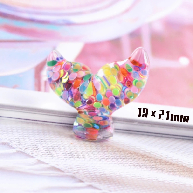 Sequin Sea Seahorse shell Starfish diy hairband Hair accessory material Drop glue mobile phone case accessories Resin accessories Item Picture