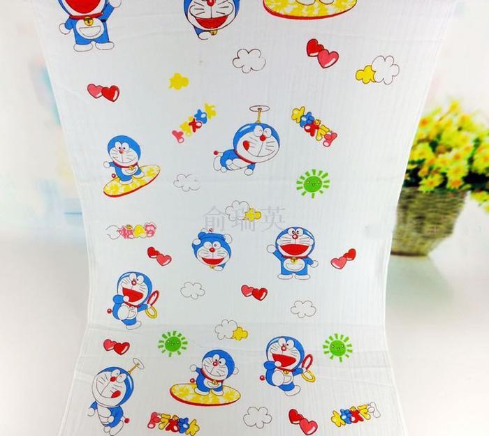 Honeycomb gauze 70*140 bath towel, children's large bath towel, foreign trade printed bath towel Item Picture