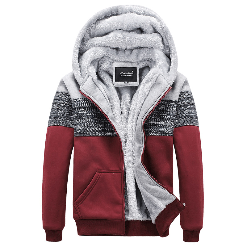 A new sporty oversized men's hoodie with embossed patterns, a long-sleeved cardigan, and a trendy hooded sweatshirt