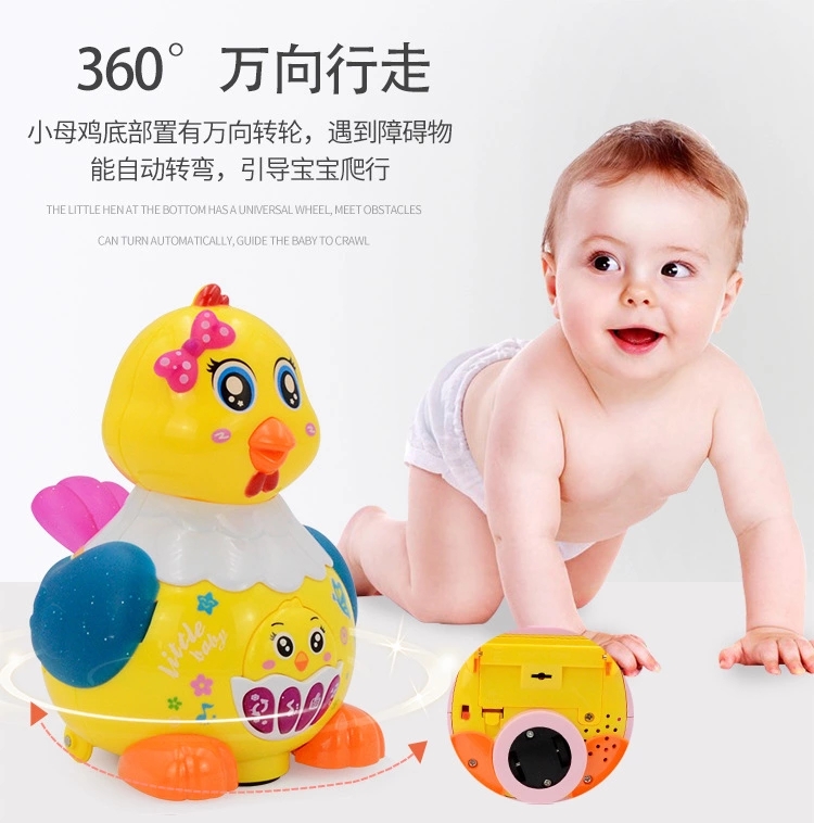 Electric egg-laying Chicken Upgraded version, egg-laying little hen Electric omnidirectional music Glowing children's educational toy h Application Scenario