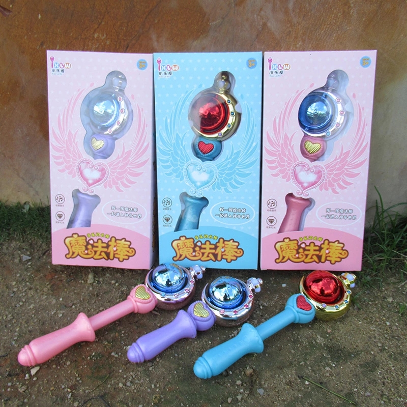 The new Little House Magic Wand glowing toy, Little Fairy Flash Fairy Wand, Princess Girl, children's dream, is selling well details Picture