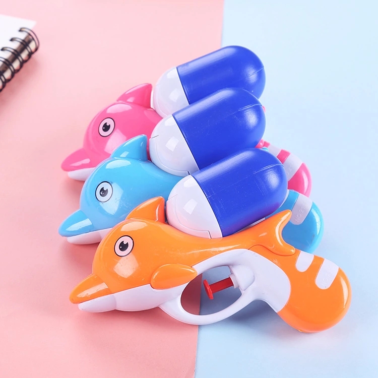 Children's water gun toys, high-pressure water spray, summer beach water play, parent-child interaction, dolphin water gun toys, wholesale from street stalls details Picture