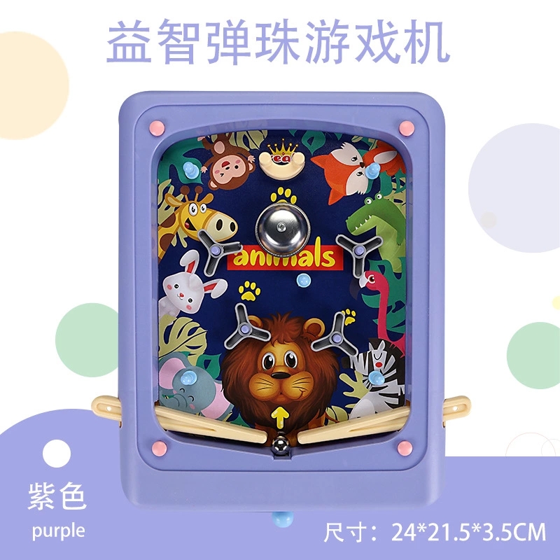 Creative children's pinball tray, pinball game, cartoon handheld game console, toy maze, pinball scoring, relaxation Item Picture