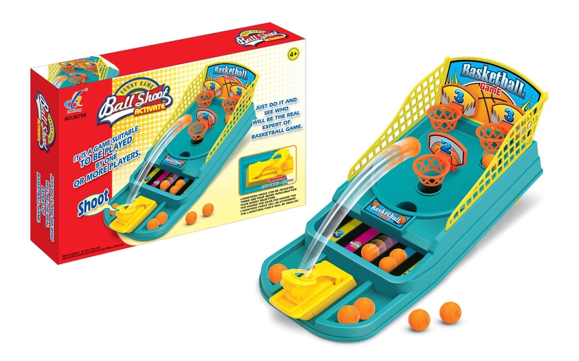 Finger shooting basketball tabletop interactive game, basketball shooting game, children's educational toy factory direct sales, hot sale Specification drawing