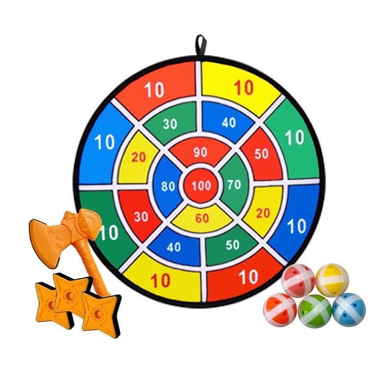 Children's cartoon sticky target balls, darts, suction cup balls, targets, indoor and outdoor sports throwing toys, sticky balls, Amazon Application Scenario
