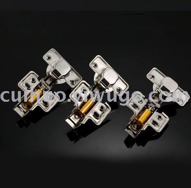 Acero inoxidable bisagras hidráulicas 1.5 resortes de amortiguación gruesos bisagras de aviones pipa puertas de gabinete muebles hardware