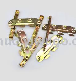 Venta directa de fábrica hardware mejoras para el hogar materiales de construcción accesorios piezas de conexión tornillo cama colgante cama de cadena esquina bisagra de hierro Application Scenario
