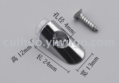 Wooden board bracket assembly, cabinet partition nails, furniture screws, accessories, layer board brackets, pre-embedded nuts, glass combination Specification image