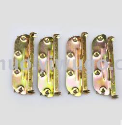 Venta directa de fábrica hardware mejoras para el hogar materiales de construcción accesorios piezas de conexión tornillo cama colgante cama de cadena esquina bisagra de hierro Specification image