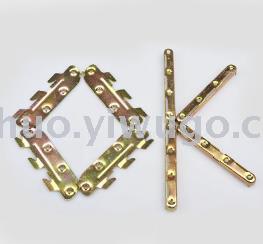 Venta directa de fábrica hardware mejoras para el hogar materiales de construcción accesorios piezas de conexión tornillo cama colgante cama de cadena esquina bisagra de hierro details Picture