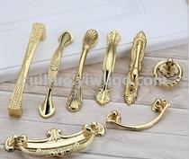 New European gold handle overall cabinet wardrobe drawer matching furniture hardware furniture accessories