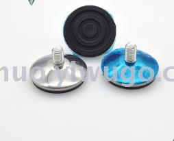 The stainless steel surface of the furniture adjustable feet with protective film, adjustable feet, table and chair foot pads, adjustable screw pads, and support adjustable feet Specification image
