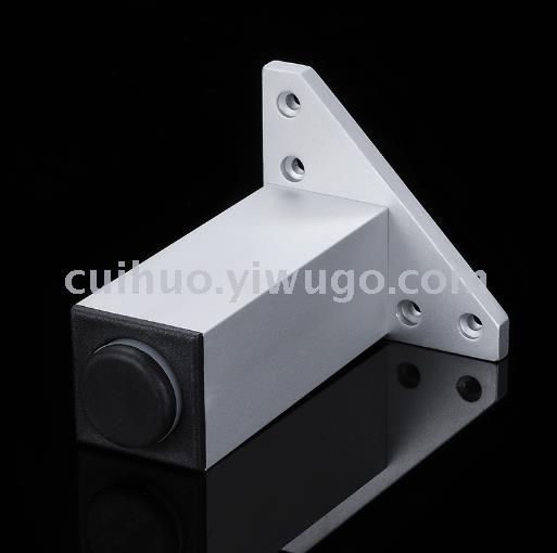 Factory direct sales of aluminum alloy cabinet feet, adjustable furniture feet, support legs, kitchen cabinets, bathroom sofa legs, TV cabinet feet Specification image