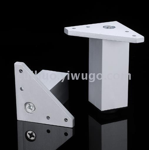 Factory direct sales of aluminum alloy cabinet feet, adjustable furniture feet, support legs, kitchen cabinets, bathroom sofa legs, TV cabinet feet Application Scenario