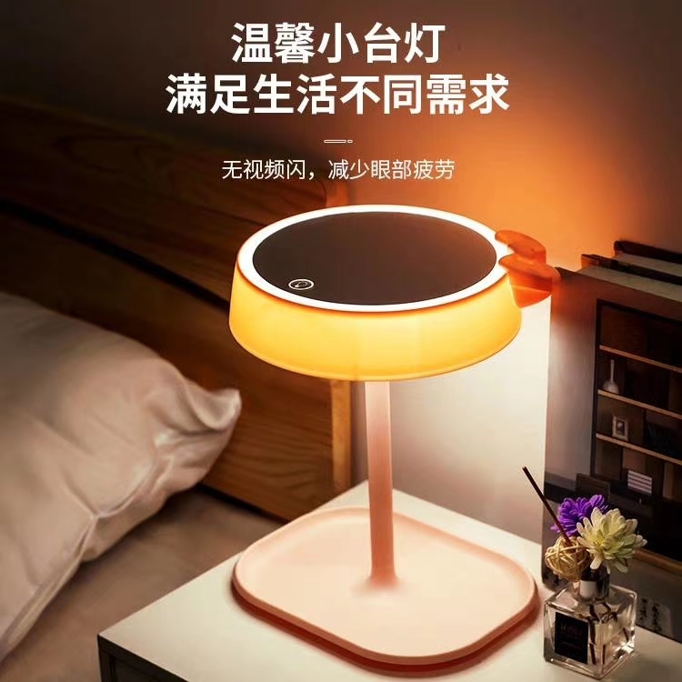 Wholesale of 2022 new bestsellers at street stalls: LED lights, high-definition natural lighting makeup mirrors, 90-degree turning table lamps details Picture