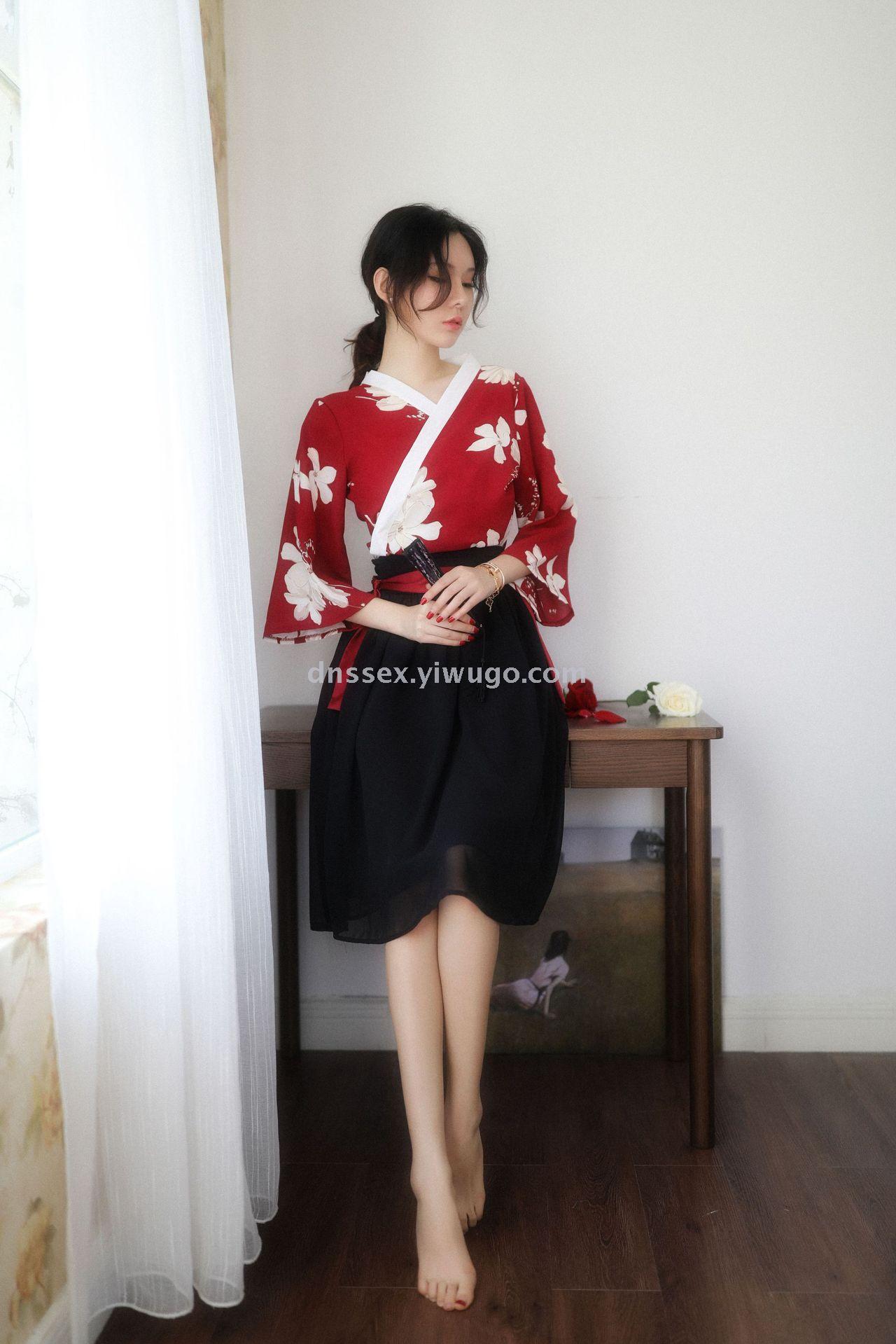 New Japanese kimono skirt set, sexy and interesting underwear, cute and playful role-playing Specification image