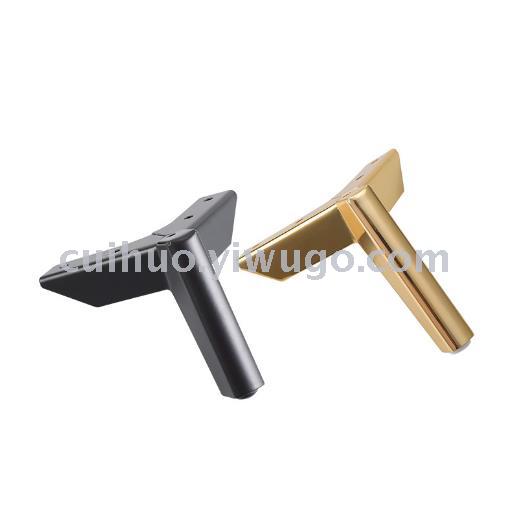 Direct sales furniture legs, matte black airplane legs, light luxury metal sofa legs, table legs, furniture hardware accessories details Picture