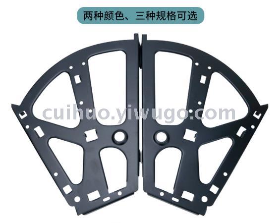 Furniture hardware manufacturers direct sales single and double three-layer shoe cabinet tipping bucket rack accessories iron turning rack turning plate hidden rack